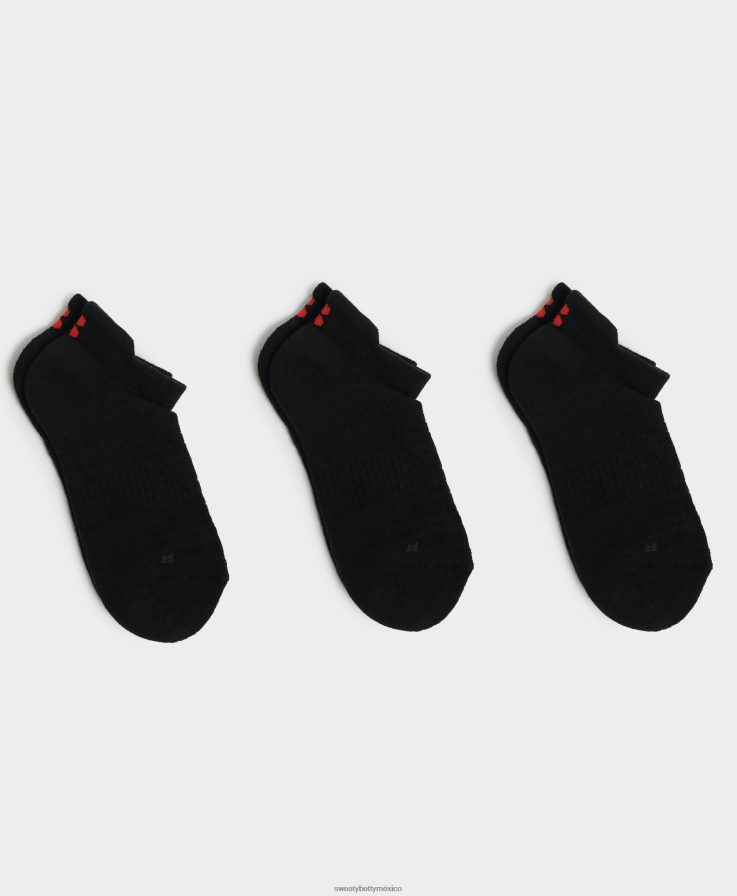 mujer paquete de 3 calcetines deportivos para entrenamiento Sweaty Betty 8VNTL364 negro un accesorios