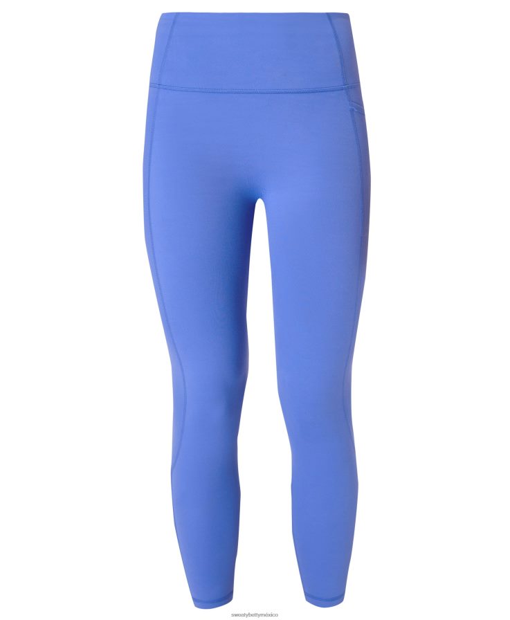 mujer Teoría del color de leggings 7/8 súper suaves Sweaty Betty 8VNTL1012 azul tranquilo ropa