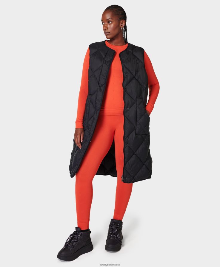 mujer leggings con capa base y logo Sweaty Betty 8VNTL722 pájaro de fuego ropa
