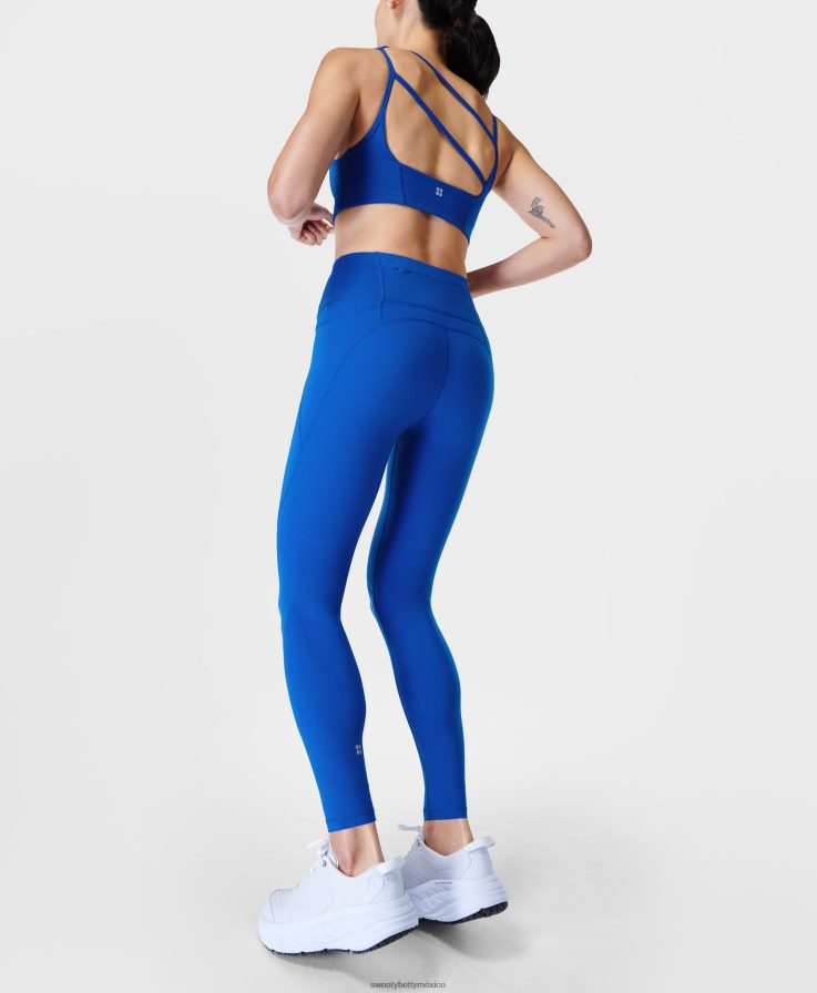 mujer leggings de entrenamiento de potencia Sweaty Betty 8VNTL50 azul relámpago ropa