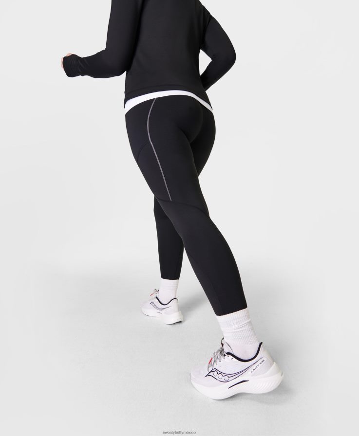 mujer leggins para correr therma boost 2.0 Sweaty Betty 8VNTL698 negro ropa