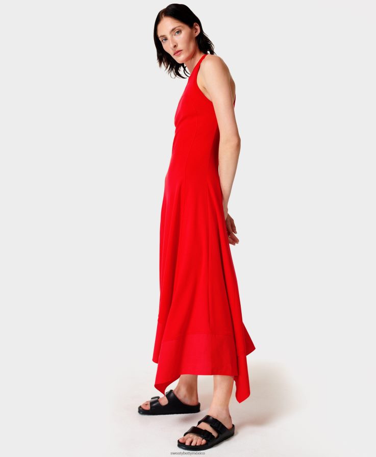 mujer vestido de corredor de deriva Sweaty Betty 8VNTL833 rojo arándano ropa