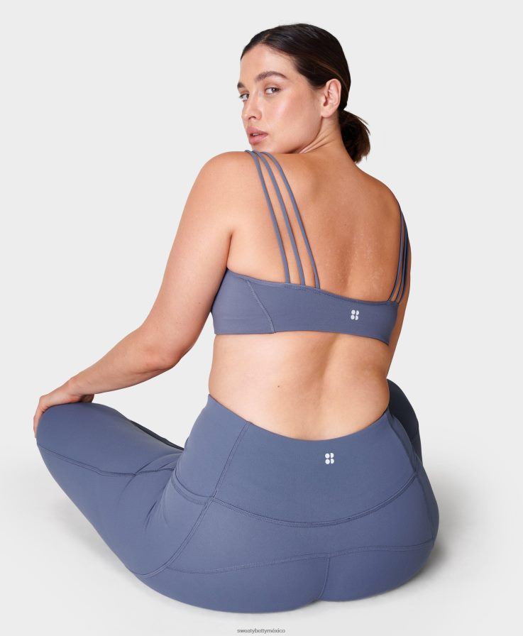 mujer oh sostén de yoga tan suave Sweaty Betty 8VNTL352 azul infinito ropa