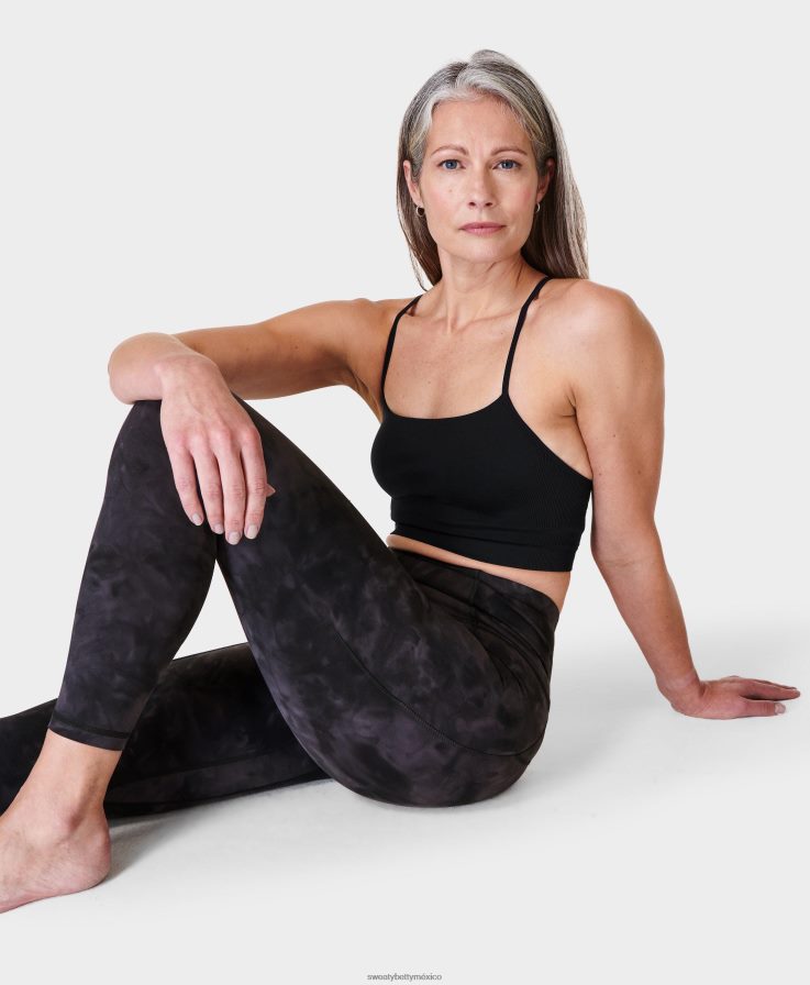 mujer sujetador de yoga restaurado espíritu Sweaty Betty 8VNTL267 negro ropa